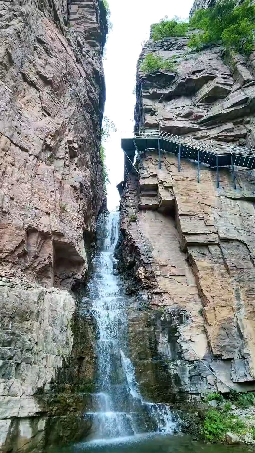 山西壶关后窑一个小众景点竹岩峡, 目前还是免费奥