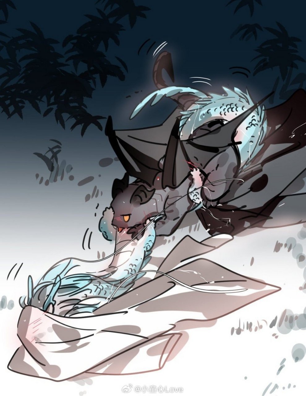 敖敖待捕:用四个字来概括一下[笑哭] #corrupt乄雨霖铃