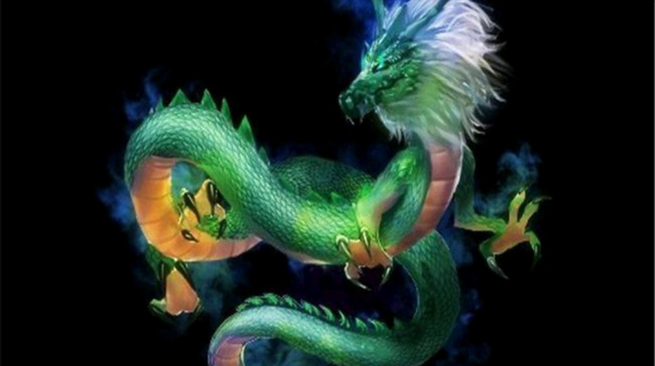 青龙又叫苍龙,孟章,古代传说中的四大神兽之一,是东方之神,对应四象中