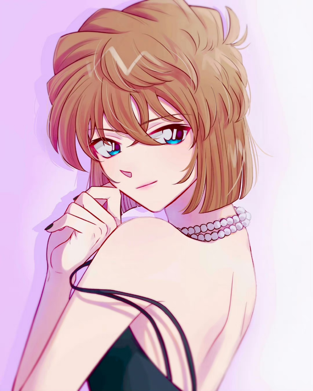 插画# 好美的灰原哀[心] (twi:teddysaan)