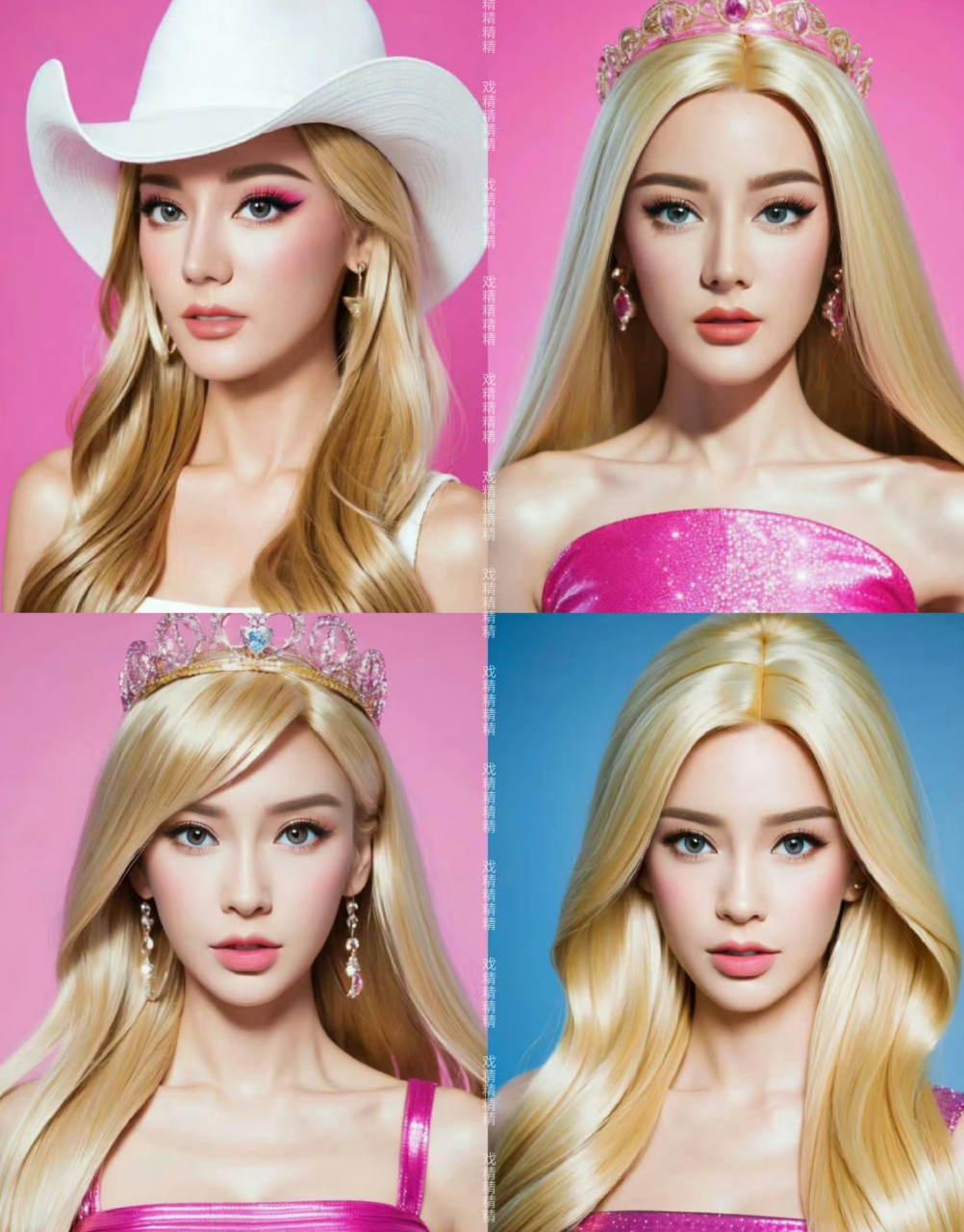angelababy迪丽热巴芭比造型 谁赢了? 67