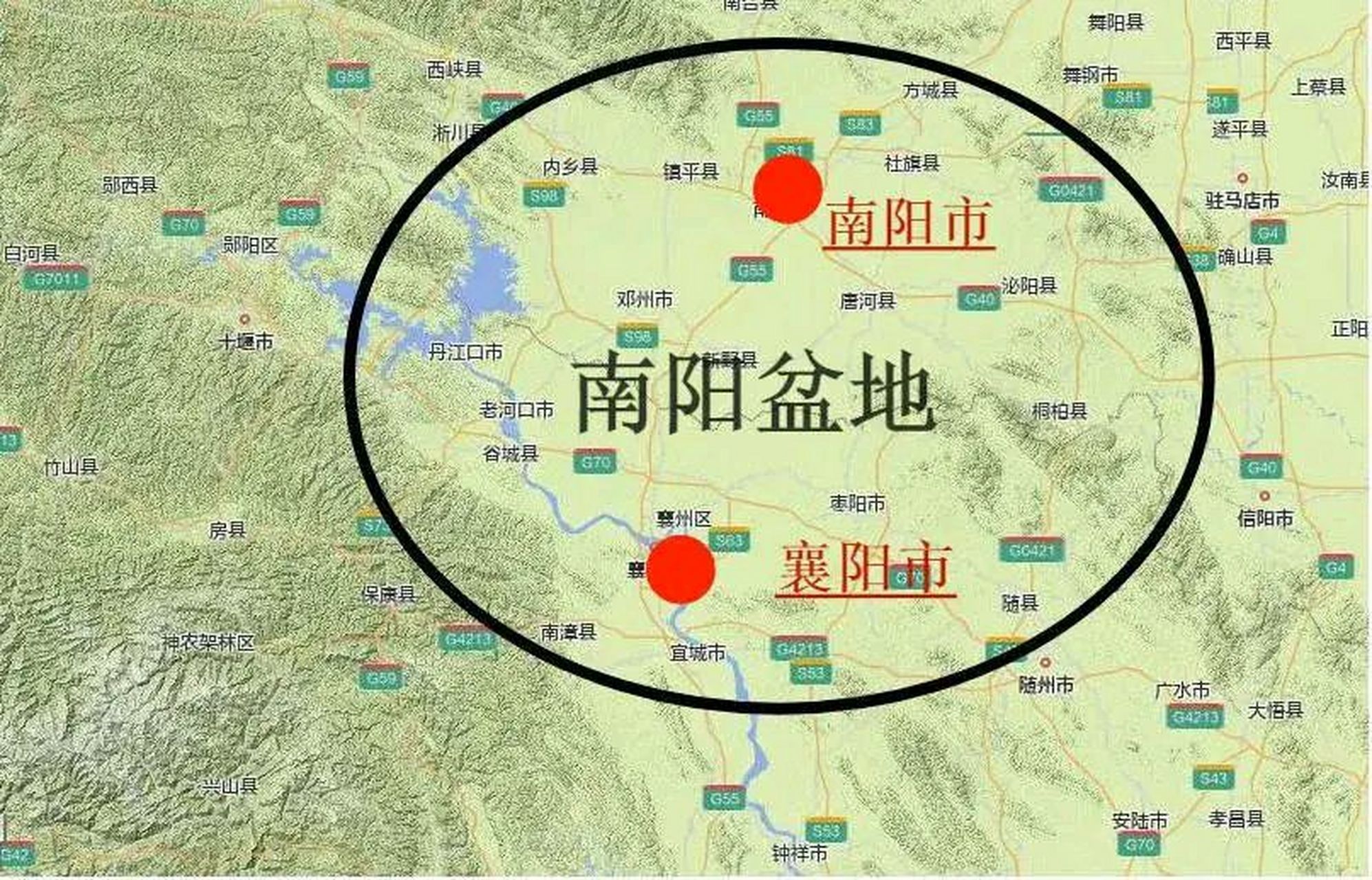 南阳襄阳同属南阳盆地,如果将襄阳并入南阳,成立南阳直辖市,将会带动