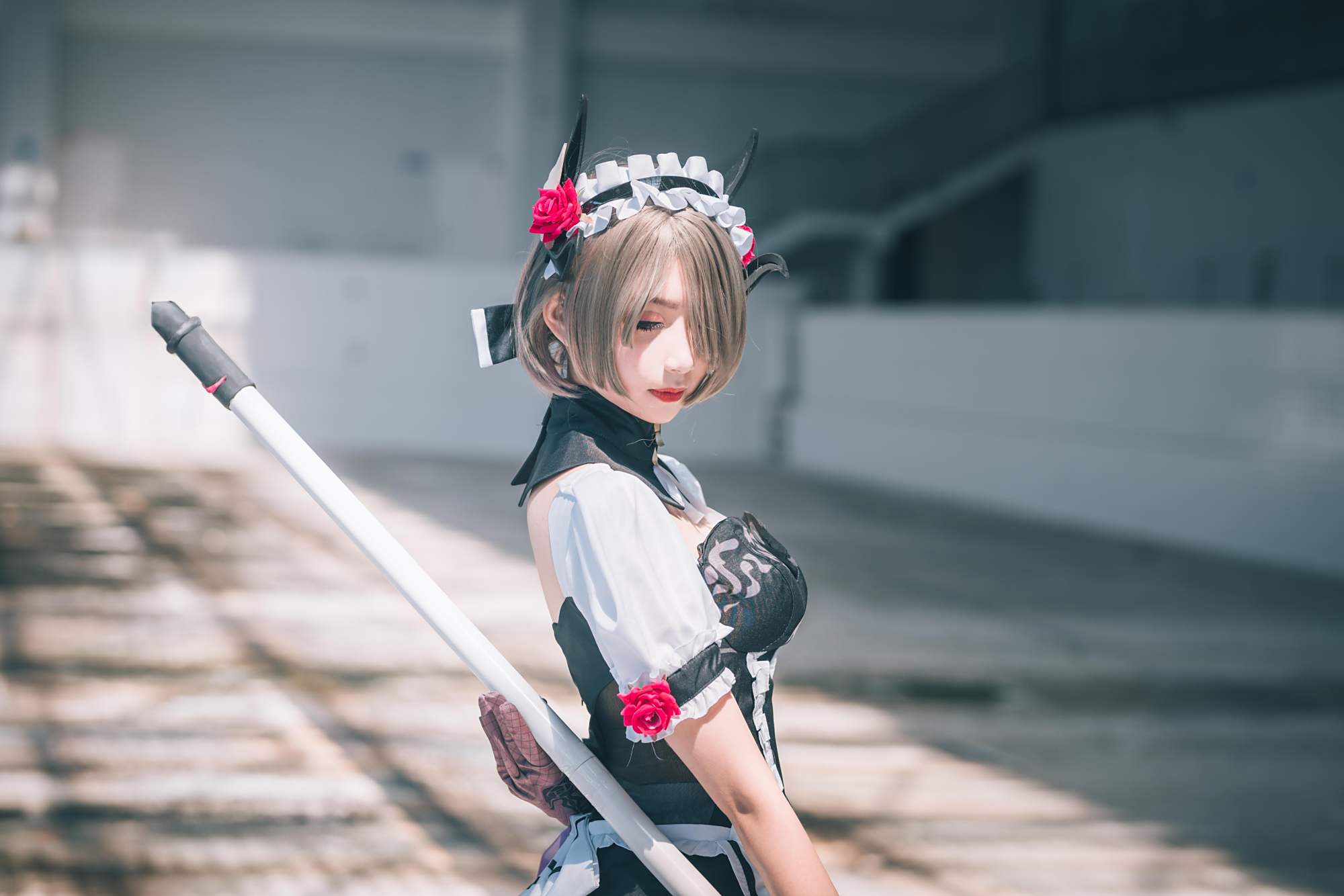 「崩坏3」丽塔cos:比起我的战斗力,你是否更欣赏我的美貌呢?