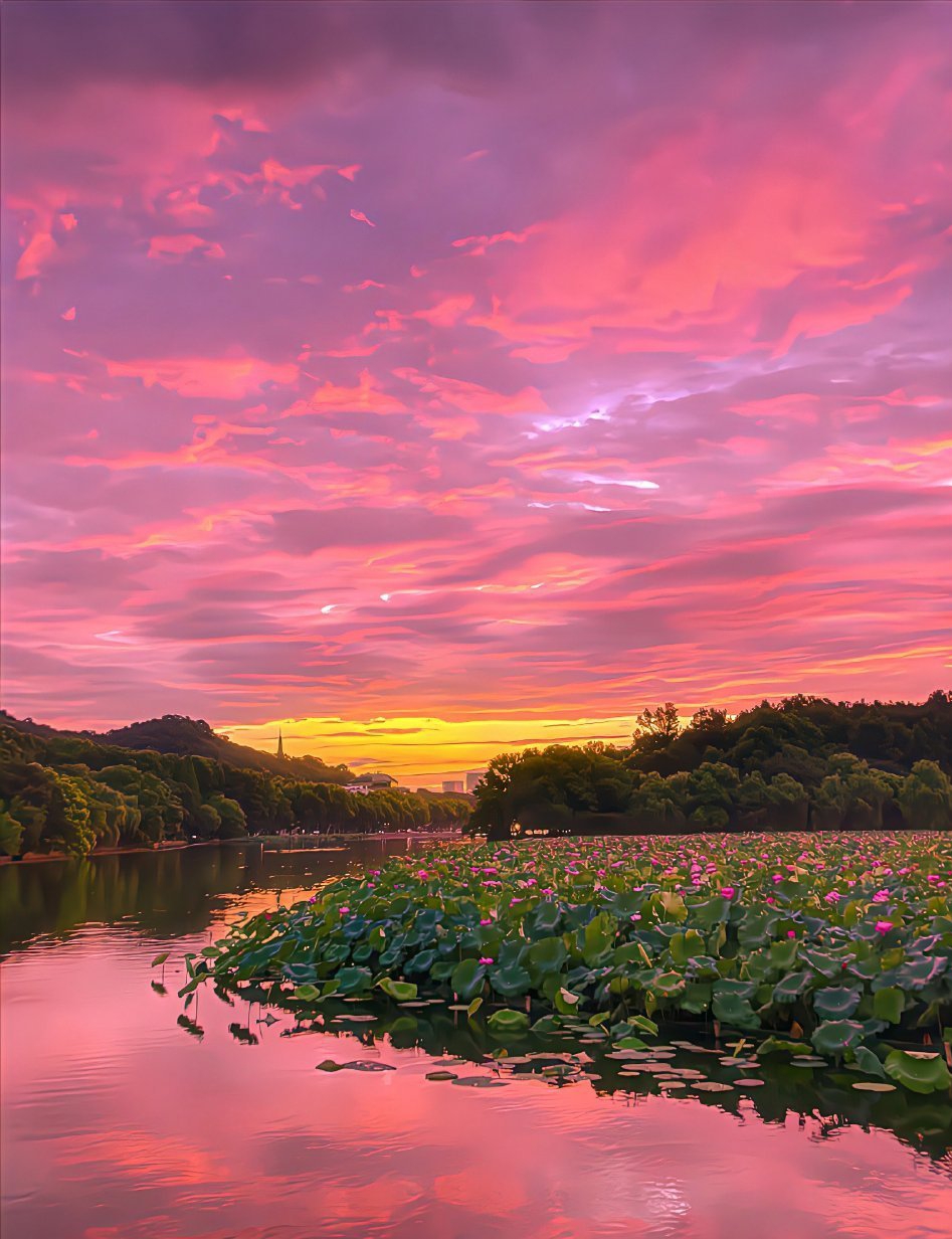 夕阳西下