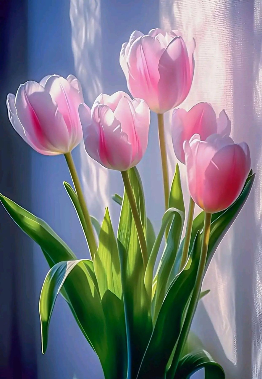 分享图片:百合与郁金香