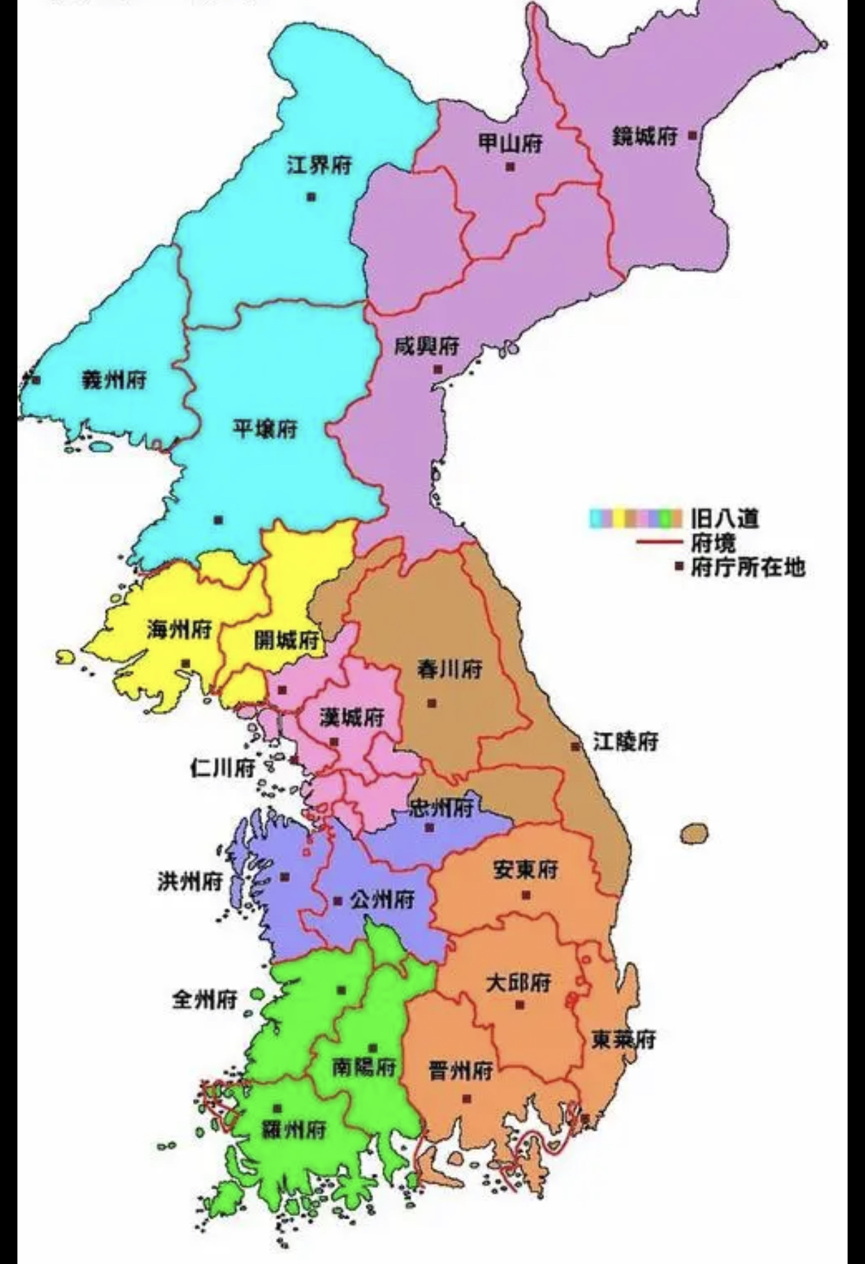 朝鲜江界地图图片