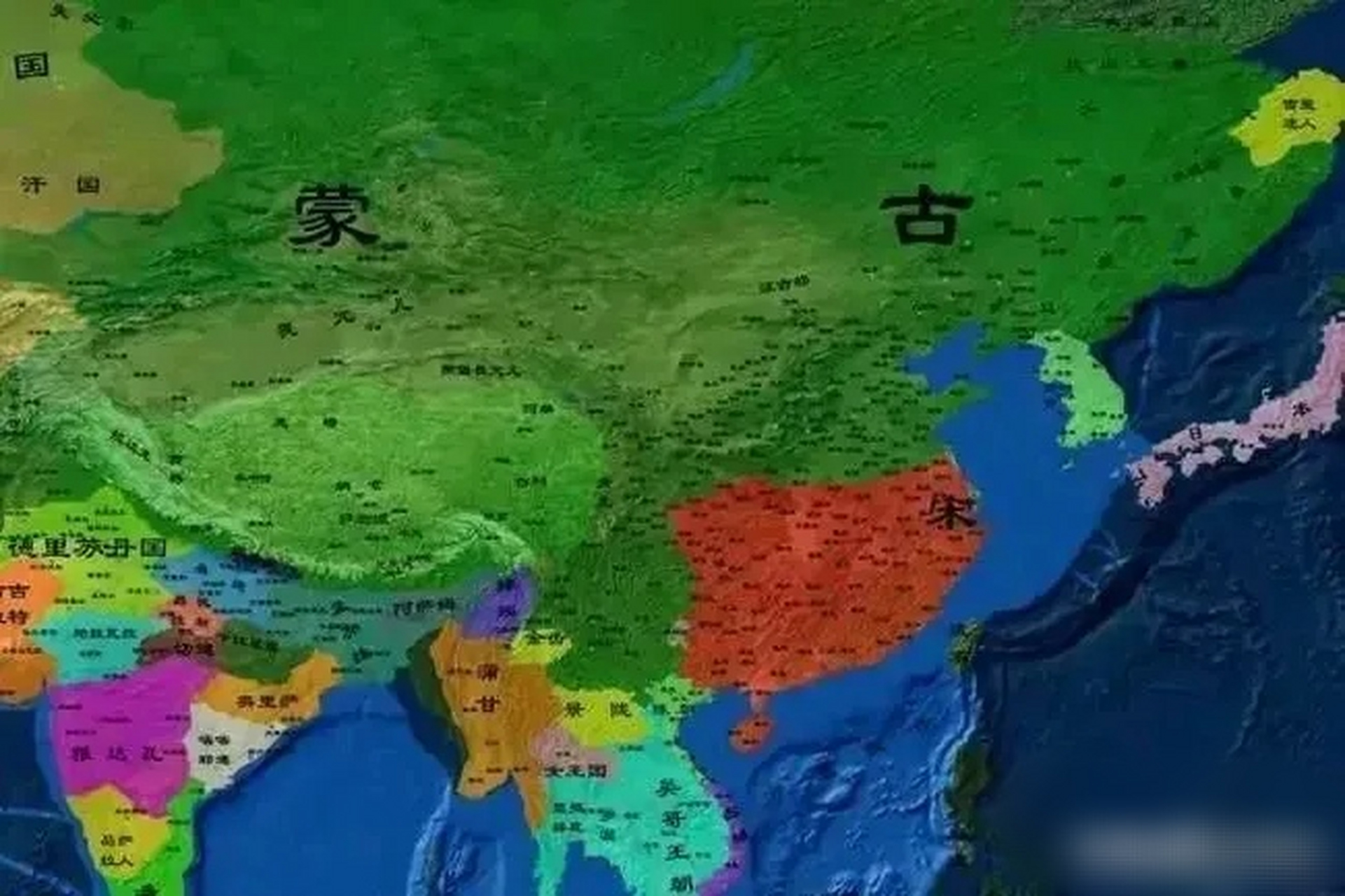 [云喝酒]朱元璋绝对没问题 [云喝酒]蒙古只是运气好遇到周围国家比