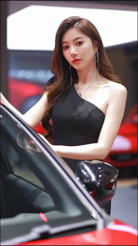 中国的车展模特颜值身材也是杠杠滴-度小视