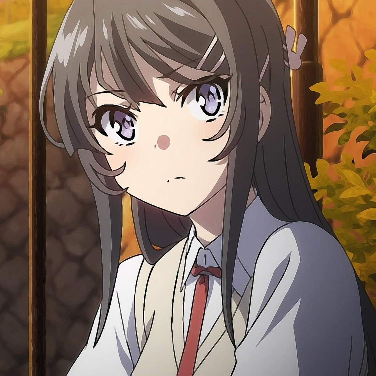 人活着不就是为了#樱岛麻衣# #动漫女生头像# #头像