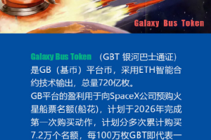 银河巴士通证，全新的GB平台，赶快上车