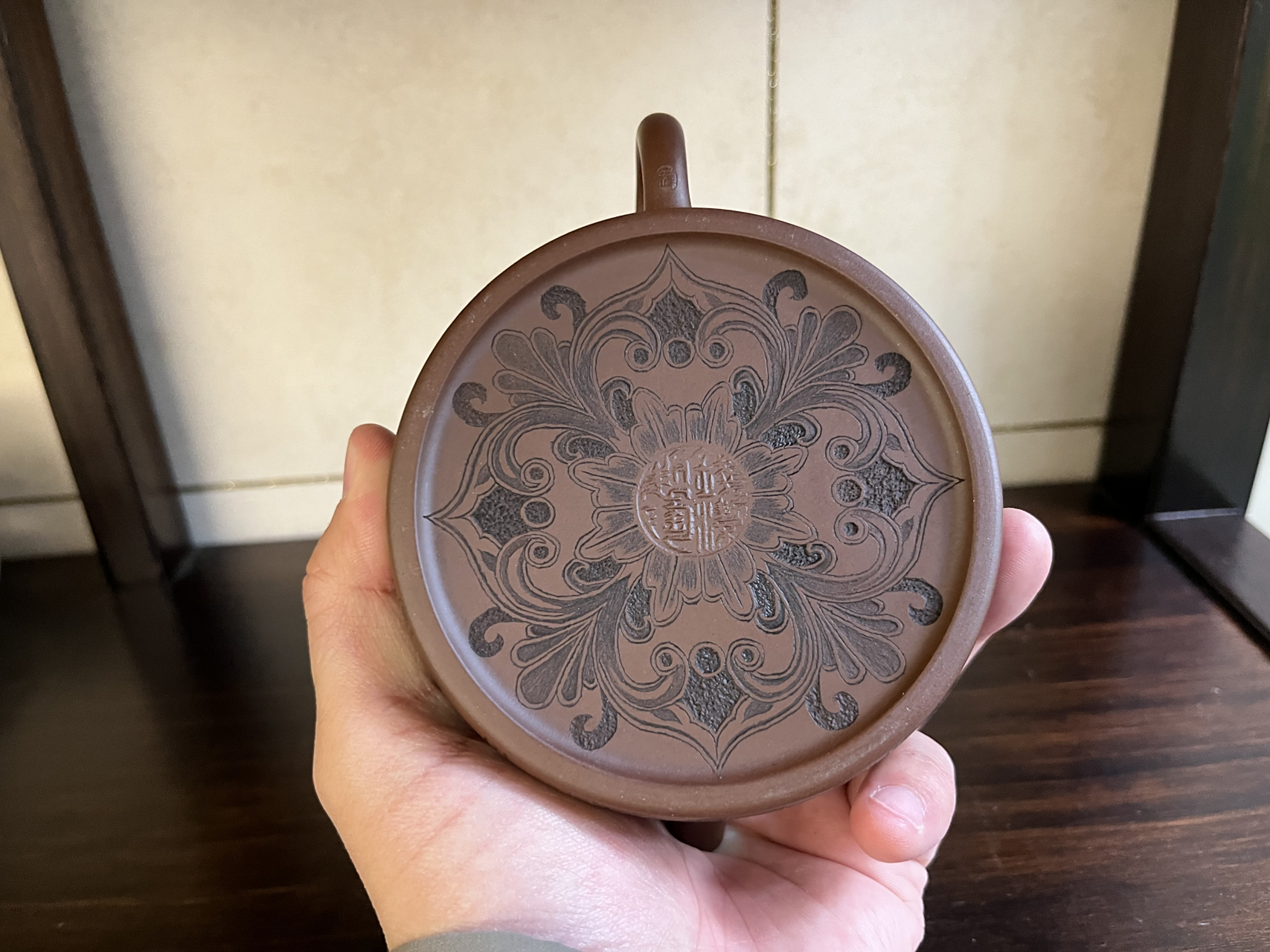 宜兴紫砂壶# #全手工