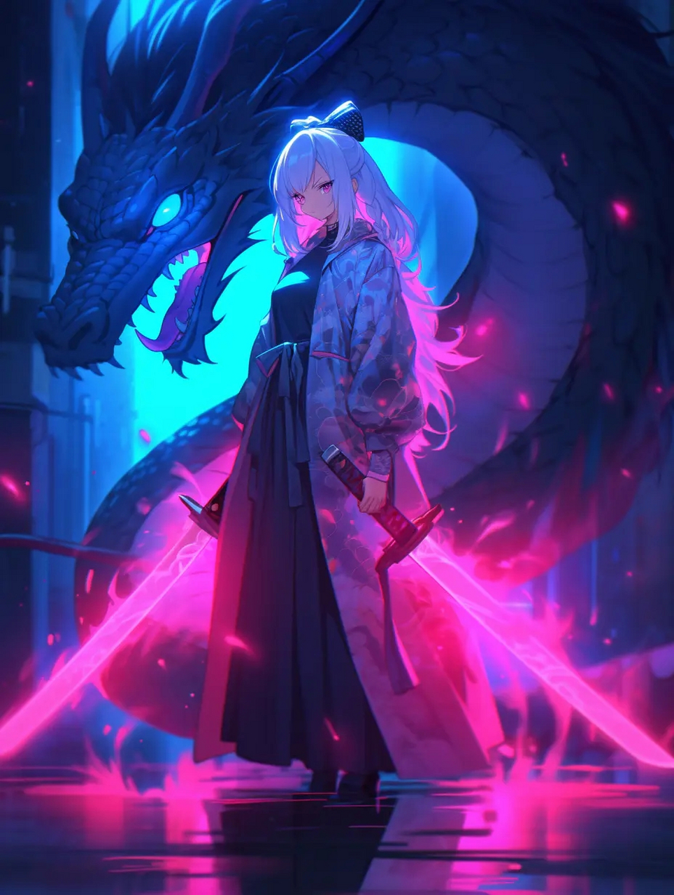 二次元# 赛博朋克风[给力]