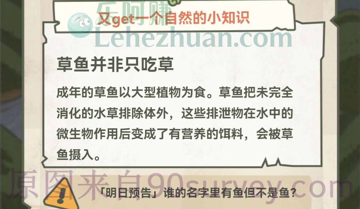 成年的草鱼除了爱吃草还爱吃什么食物？