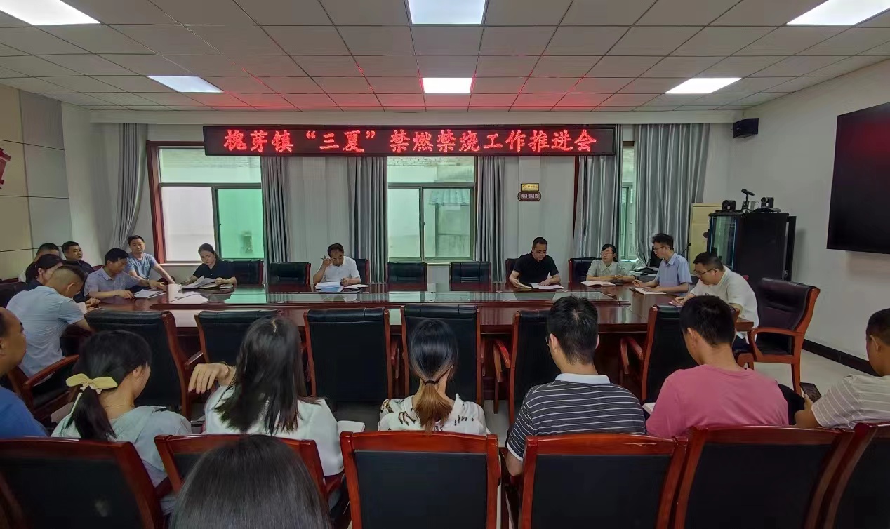 "秆"在实处,抓在经常——眉县槐芽镇开展"三夏"禁燃禁烧工作