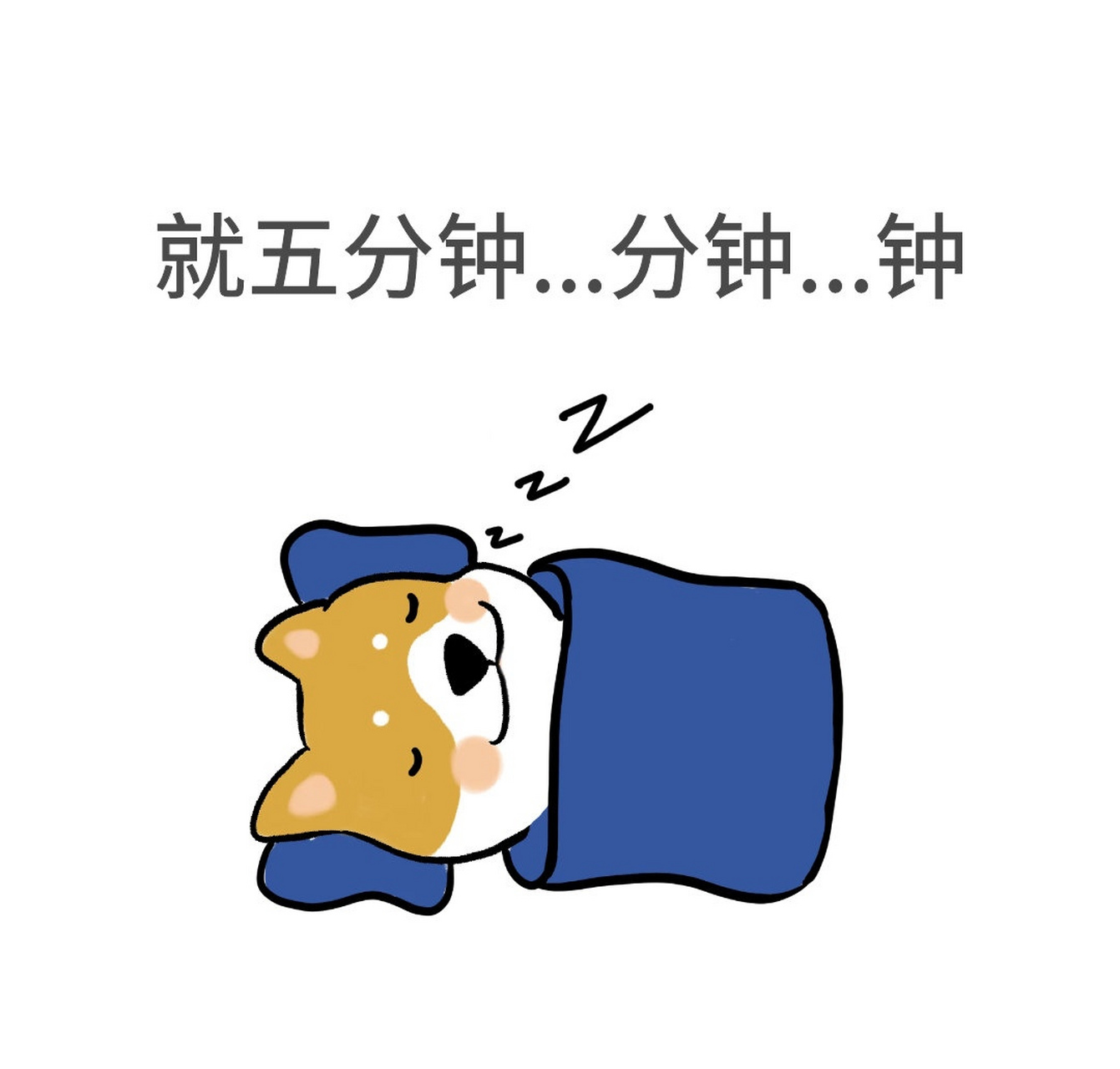 起床三部曲: 铃响五分钟,还在睡梦 再过五分钟,蠢蠢欲动 最后五分钟