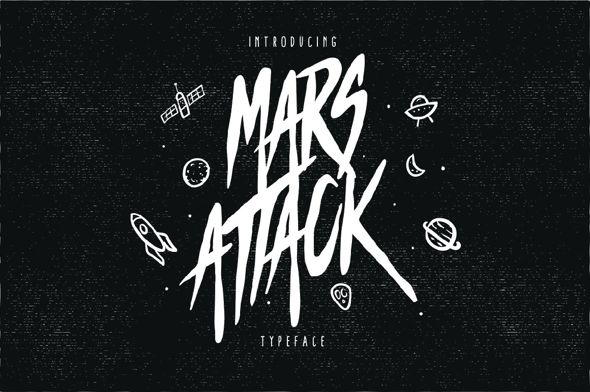 Mars Attack Typeface