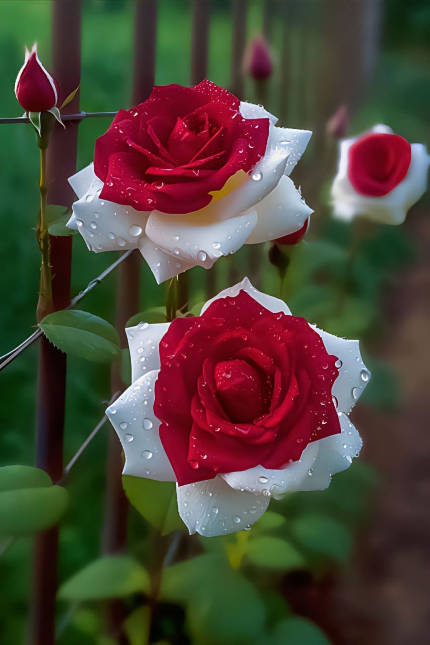 双生玫瑰95真的太美了