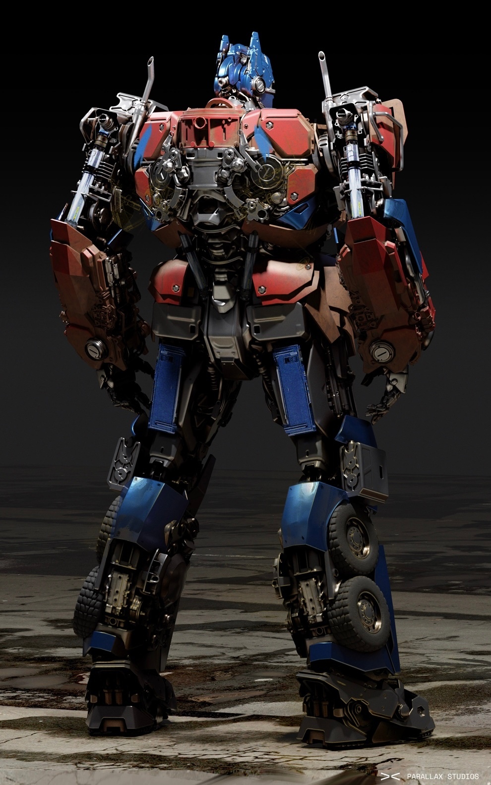 电影《变形金刚:超能勇士崛起》角色设定欣赏