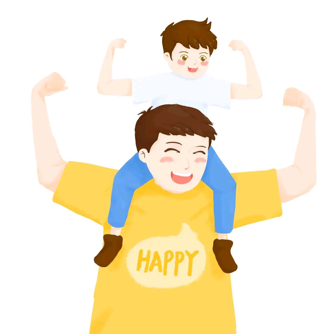 " "不行,不是说好了两天吃一块吗,你昨天已经吃了" "爸爸晚饭还喝啤酒