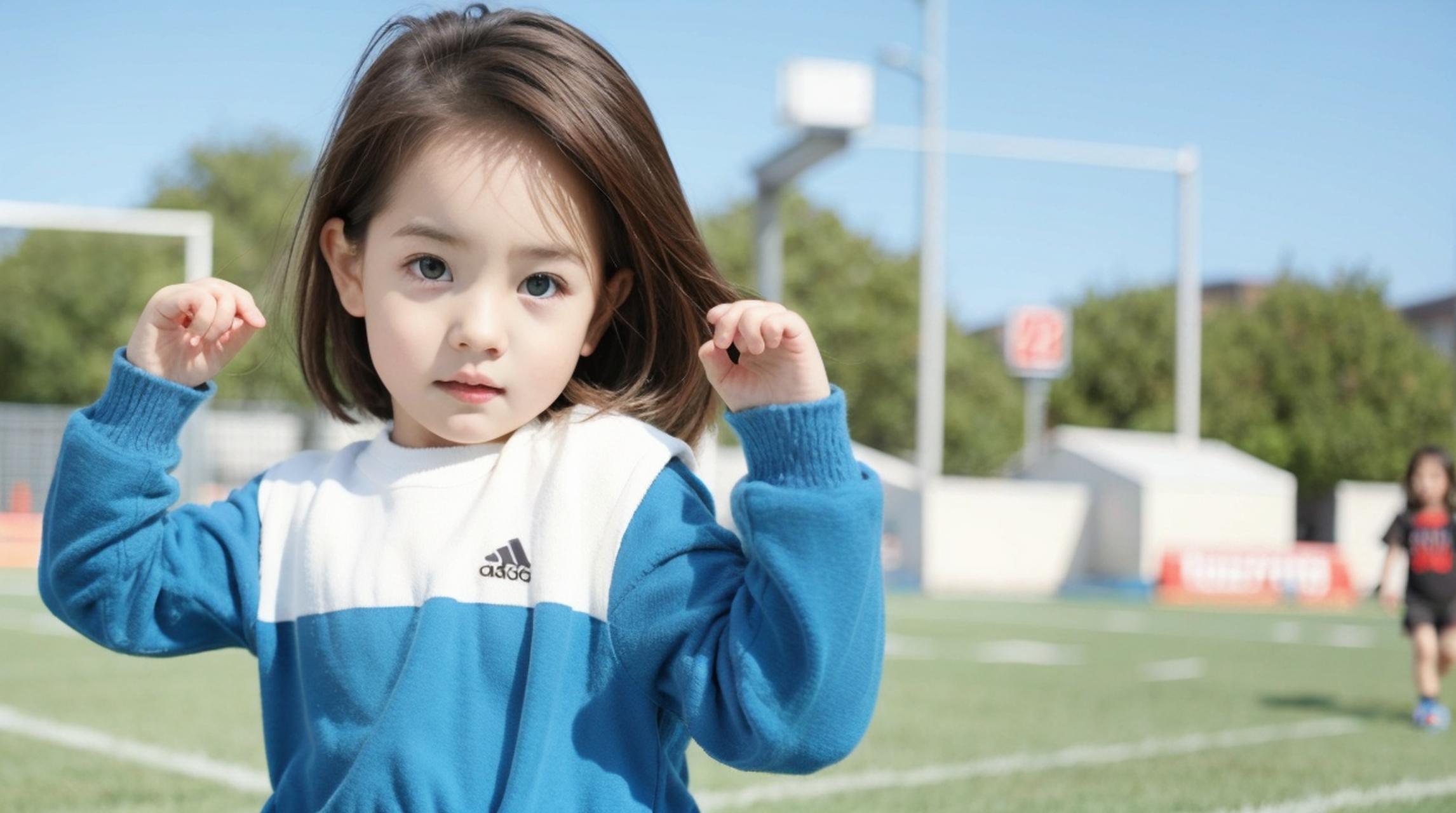 足球小宝贝可爱萌娃写真图集#足球# #萌娃