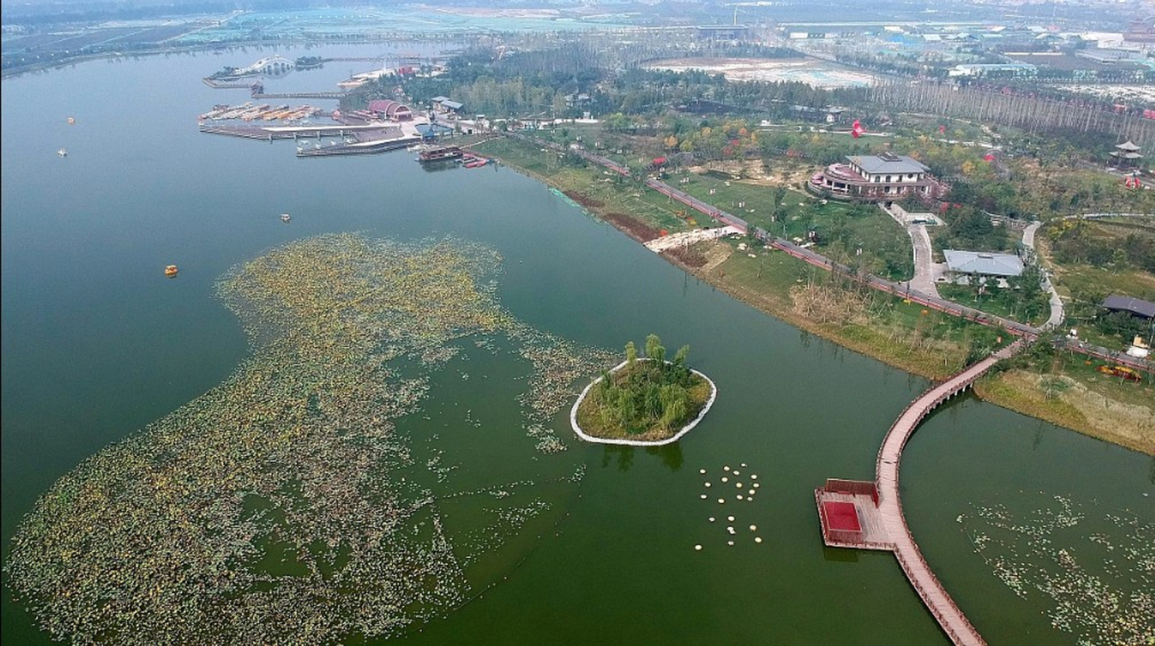 西安昆明池景点介绍图片