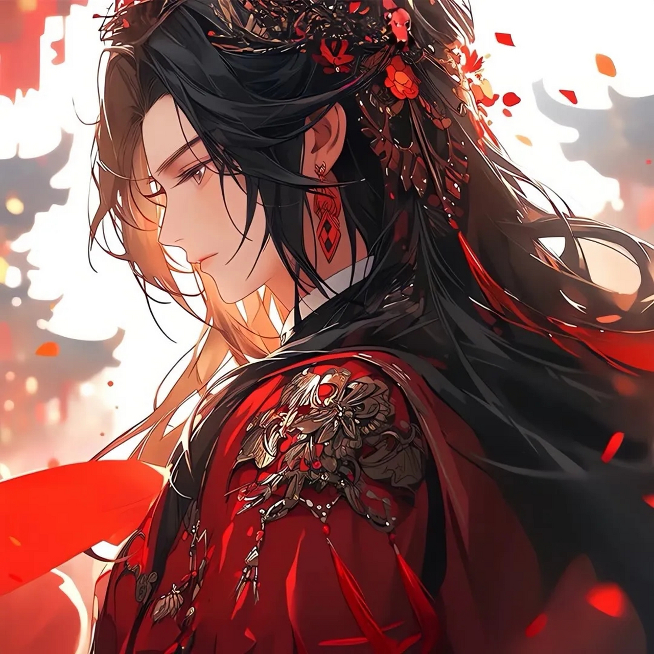 古风# #情头# #情话# 世人谓我恋长安,其实只恋长安某