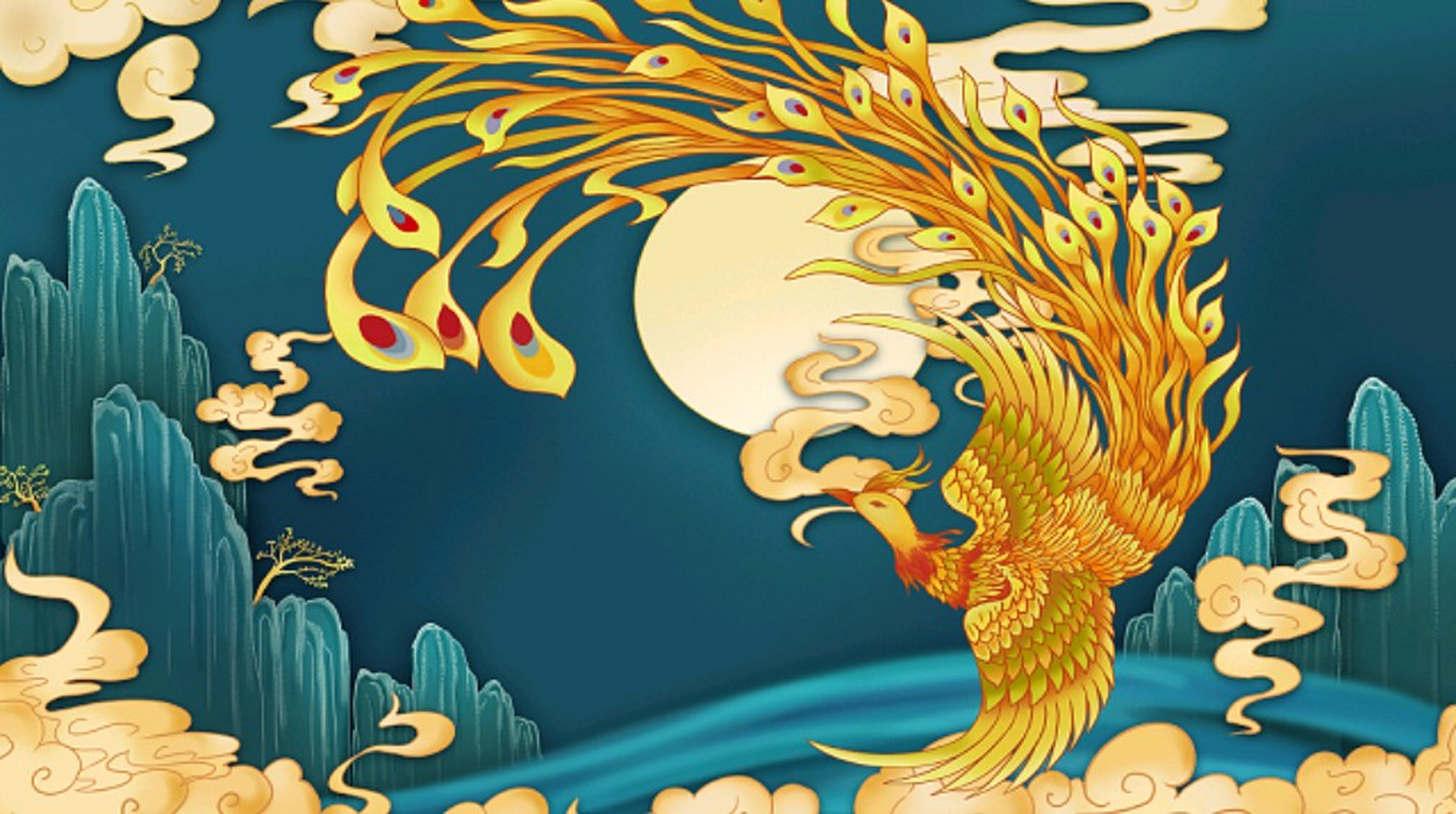 传说龙生九子,凤育九雏,你知道龙和凤的九个孩子分别是谁吗?