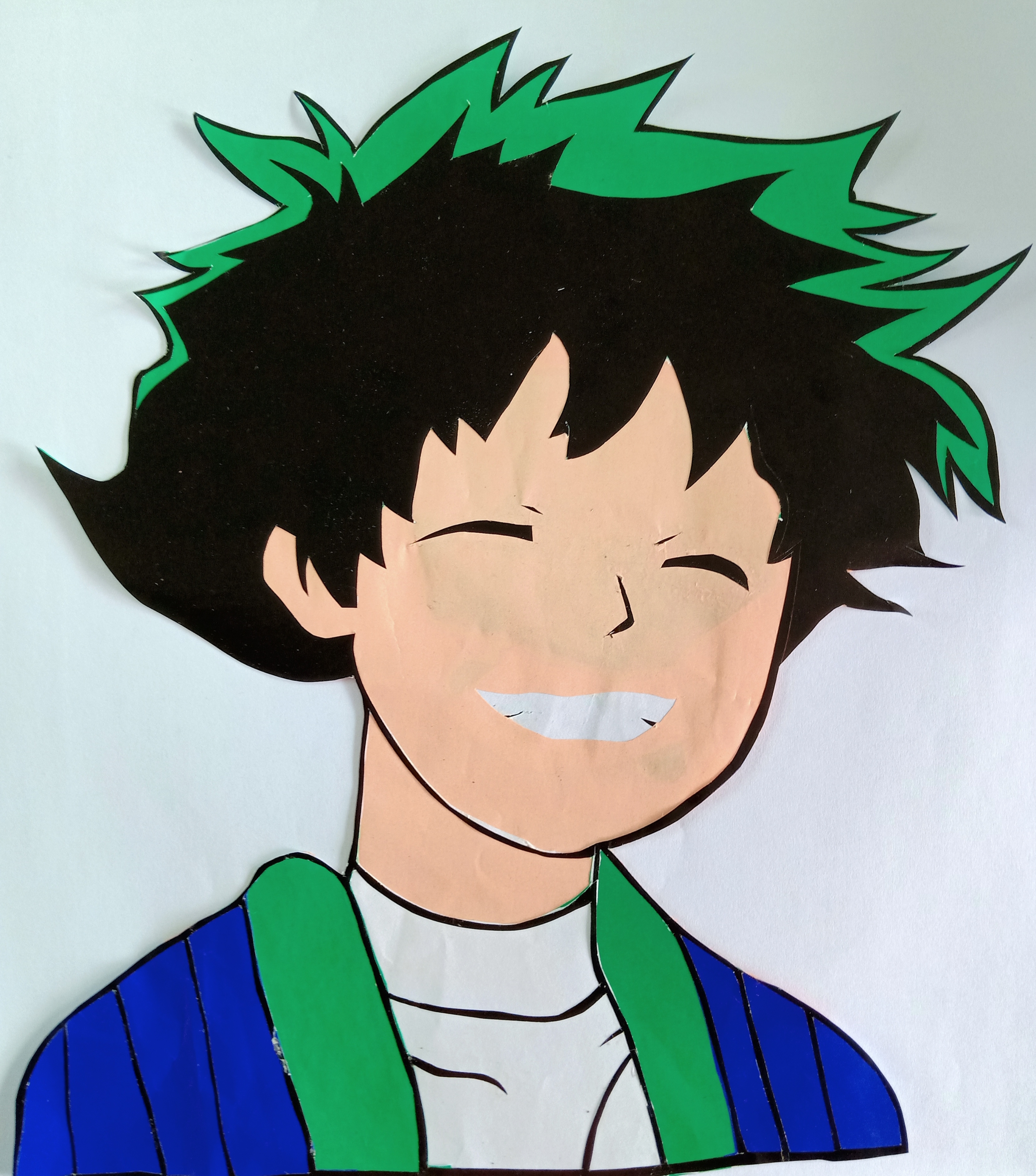 崔坝小学学生套色剪纸作品展示