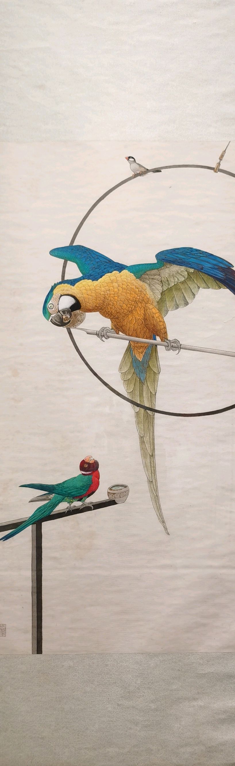 艺海拾贝丨当代中国花鸟画的特点