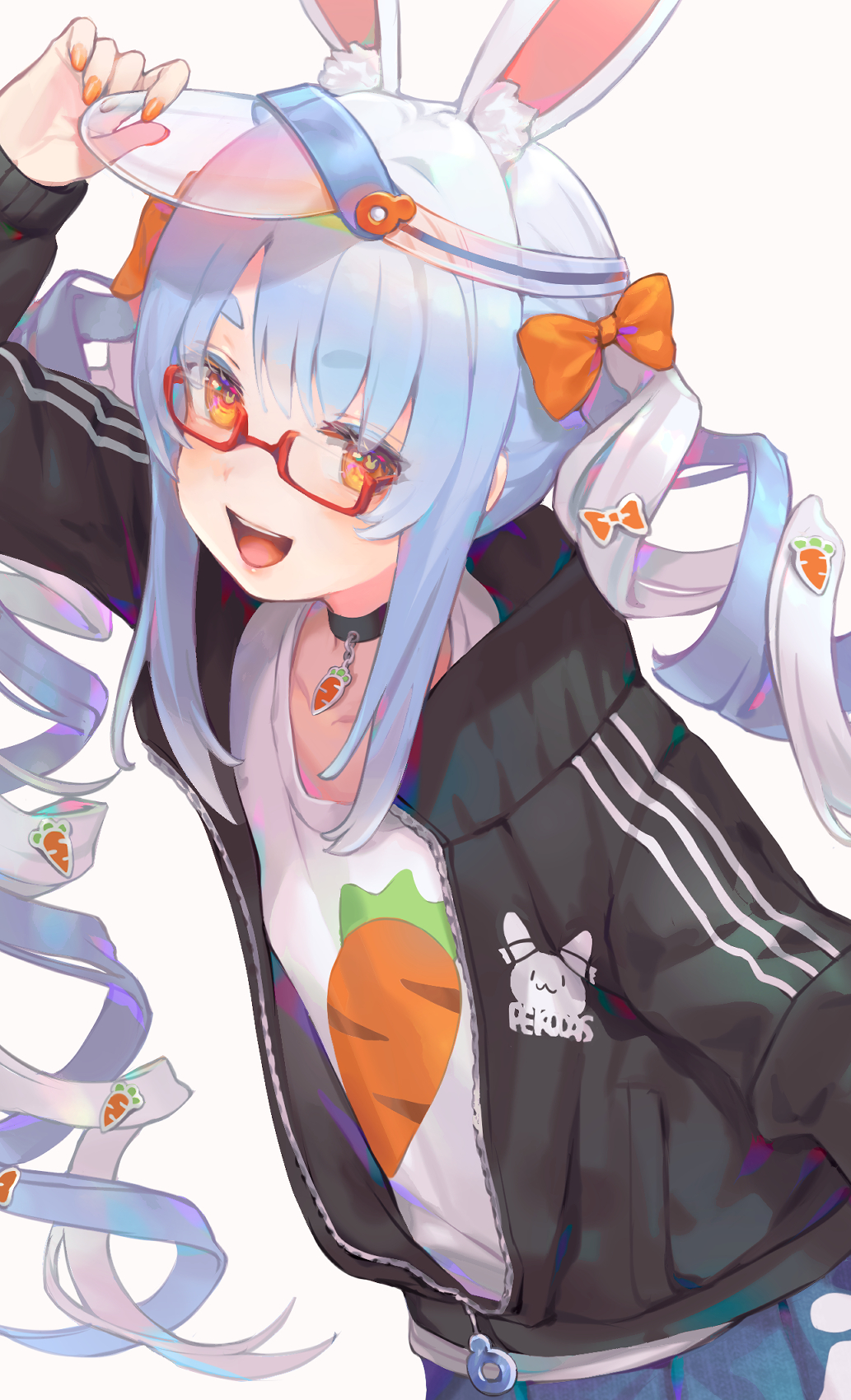 动漫美图:不惧骄阳,无顶遮阳帽插画特辑