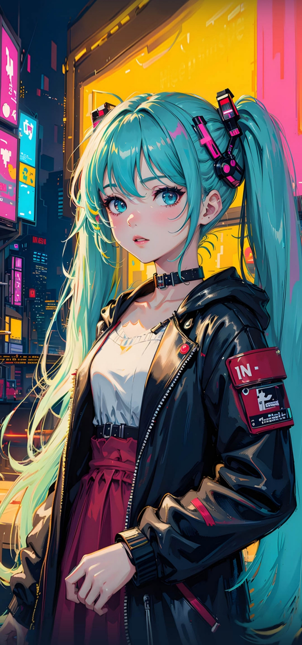 二次元电音少女美图分享