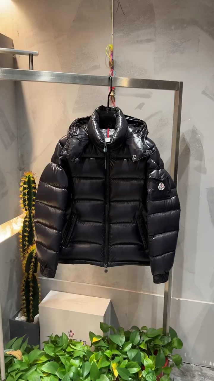 蒙口玛雅羽绒服细节实拍分享