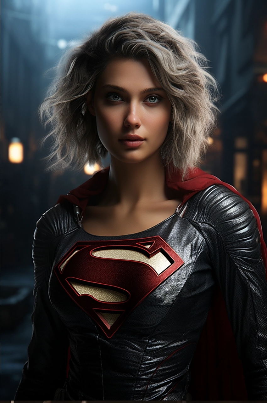 网友要的短发女超人,来收图