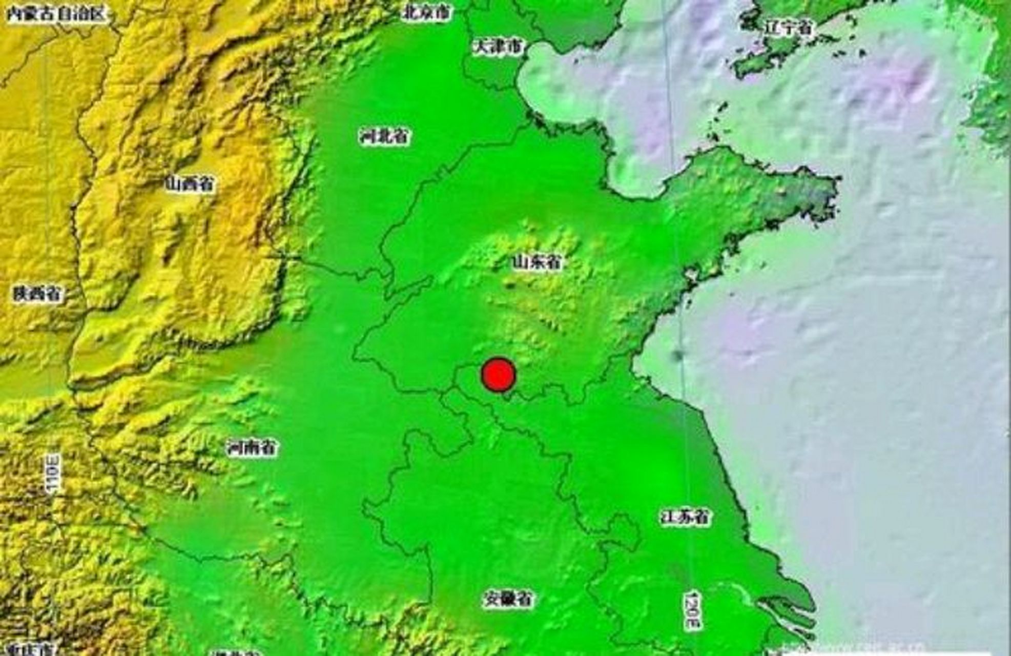 枣庄政法大地震图片