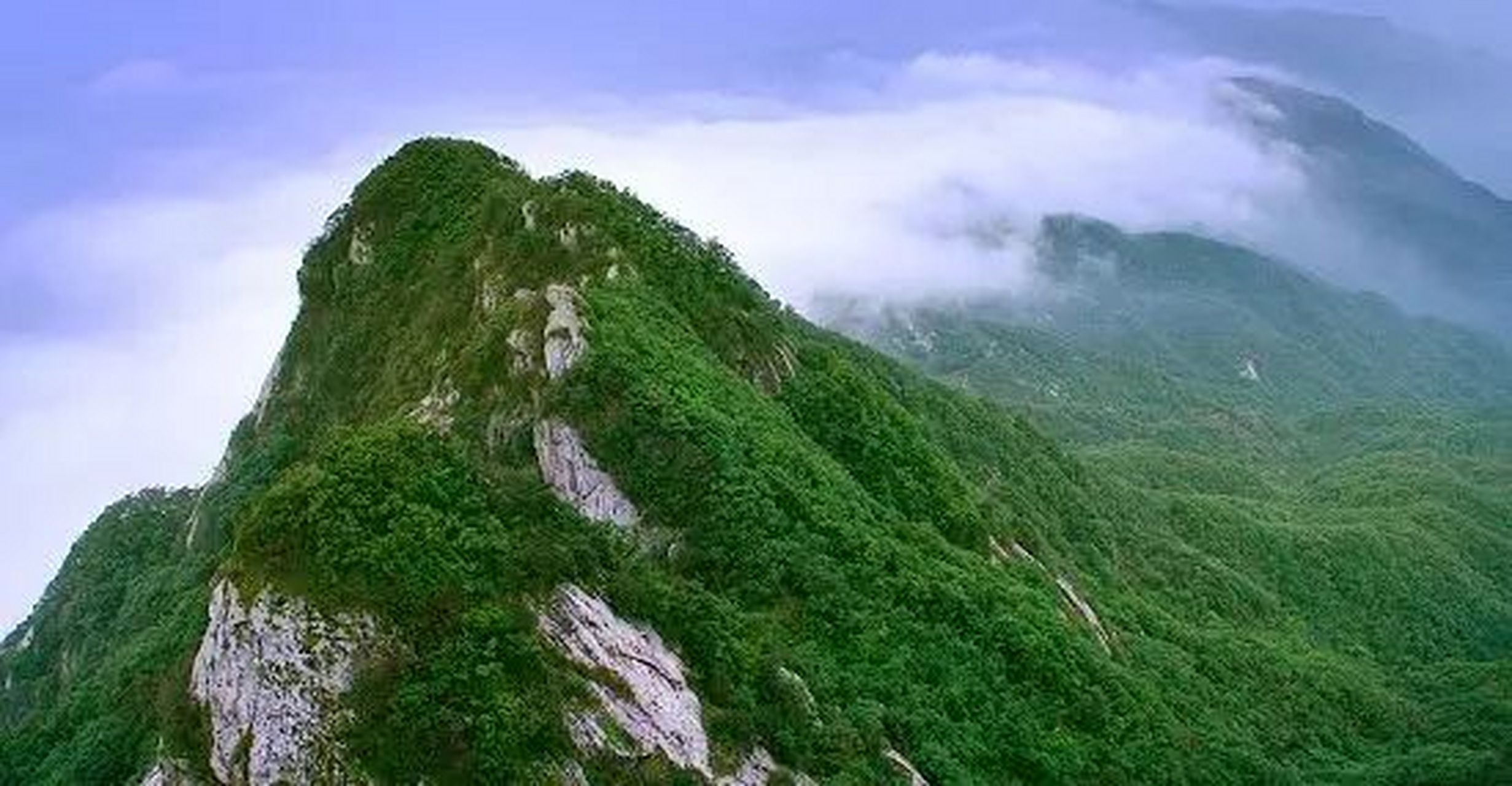 镇平五朵山风景区图片图片