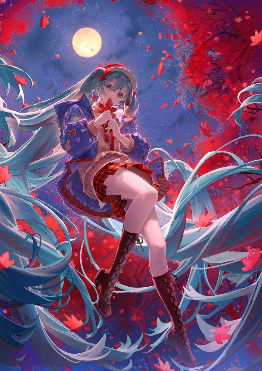 二次元# 唯美初音 画师:shuno