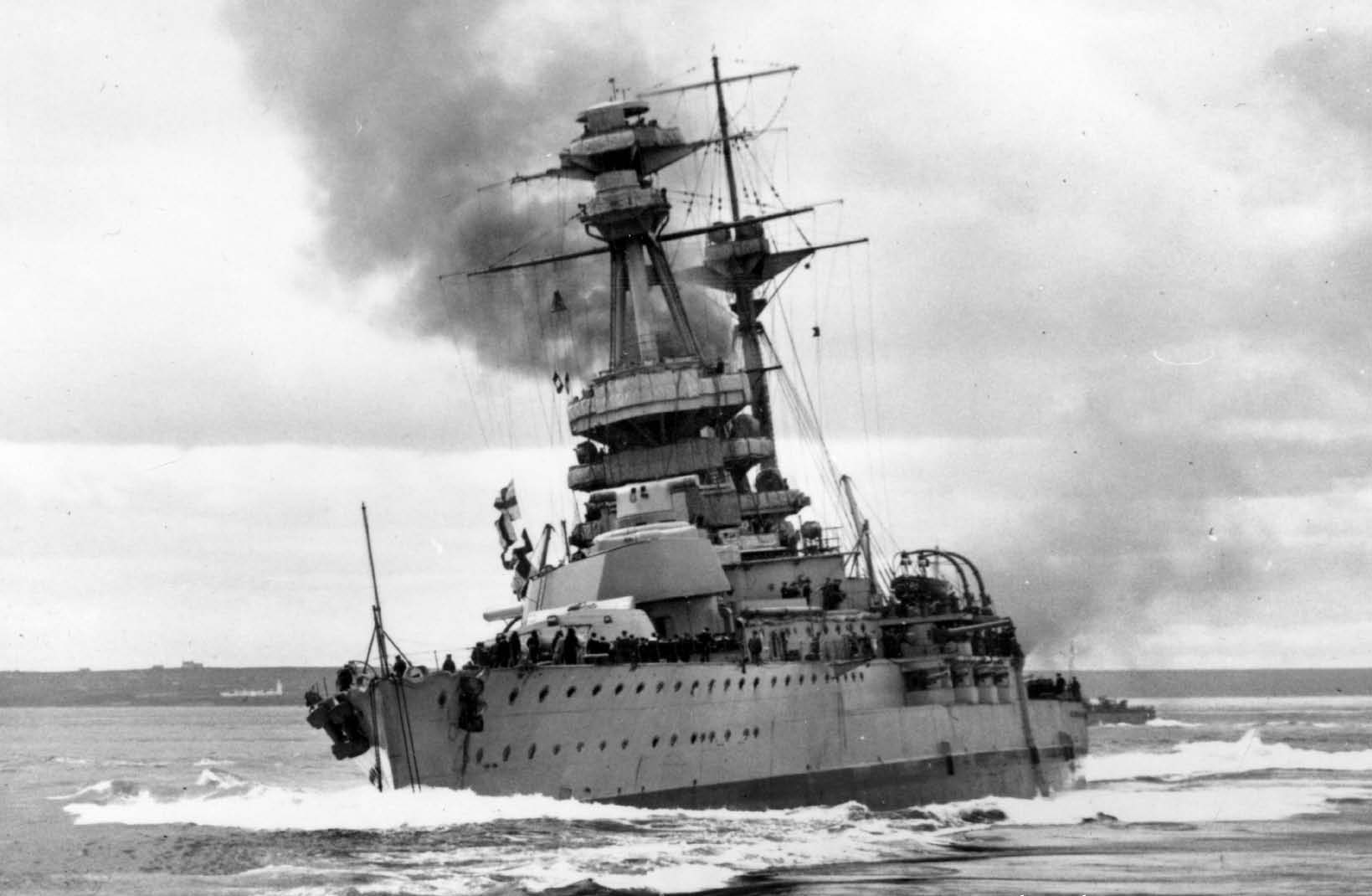 战舰欣赏:英国海军 复仇级战列舰