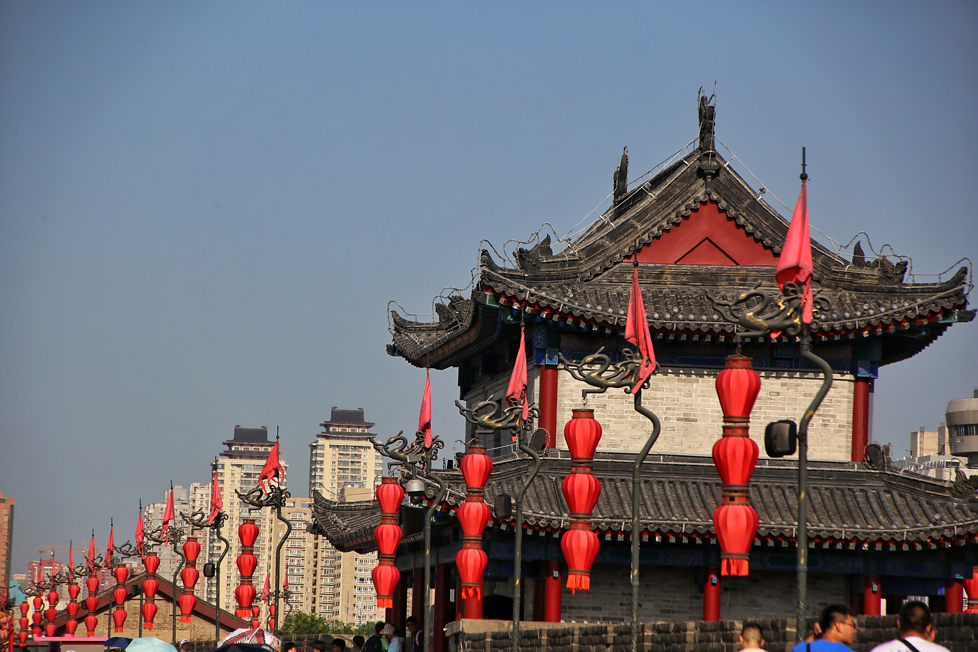 原创摄影《西安古城墙》 ——2023年7月摄于西安古城墙