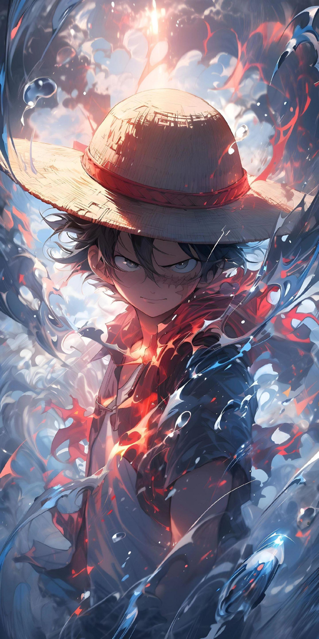 ai绘画|海贼王 蒙奇·d·路飞