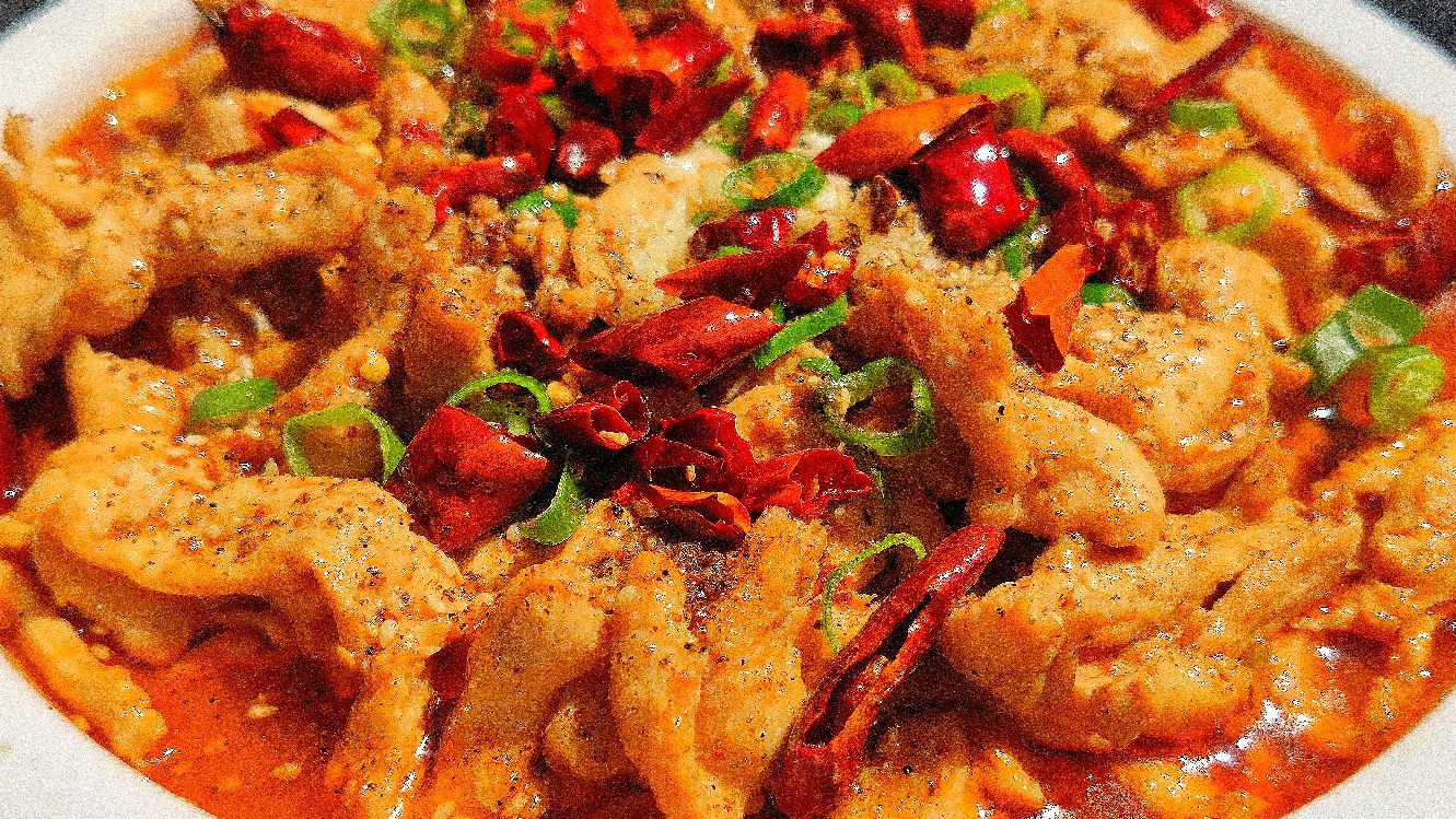 这种食材做出来的水煮肉片你一定没吃过!肉片滑嫩汤汁鲜下饭神菜