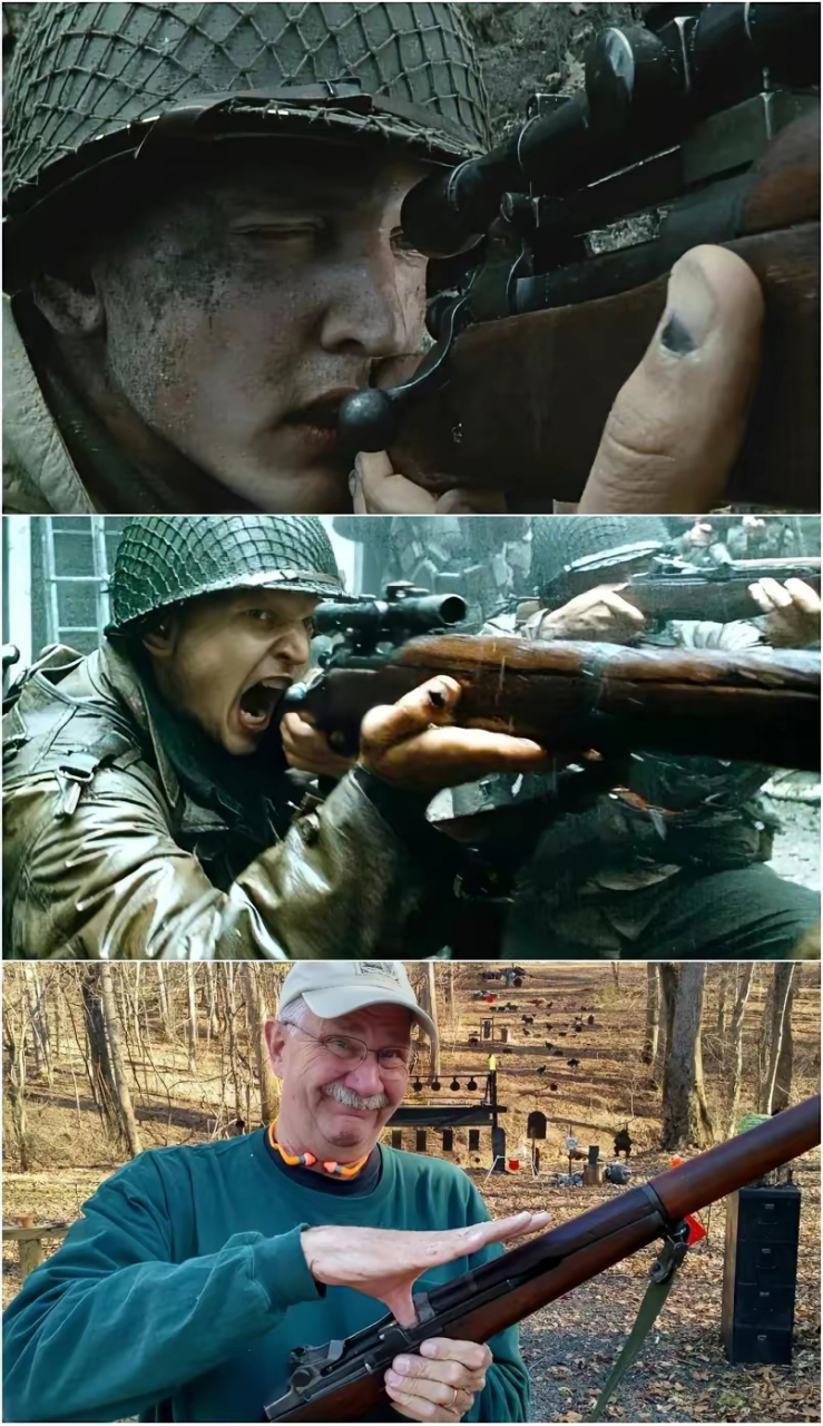《拯救大兵瑞恩》中狙击手杰克逊的拇指上有一个明显的淤痕,这在二战