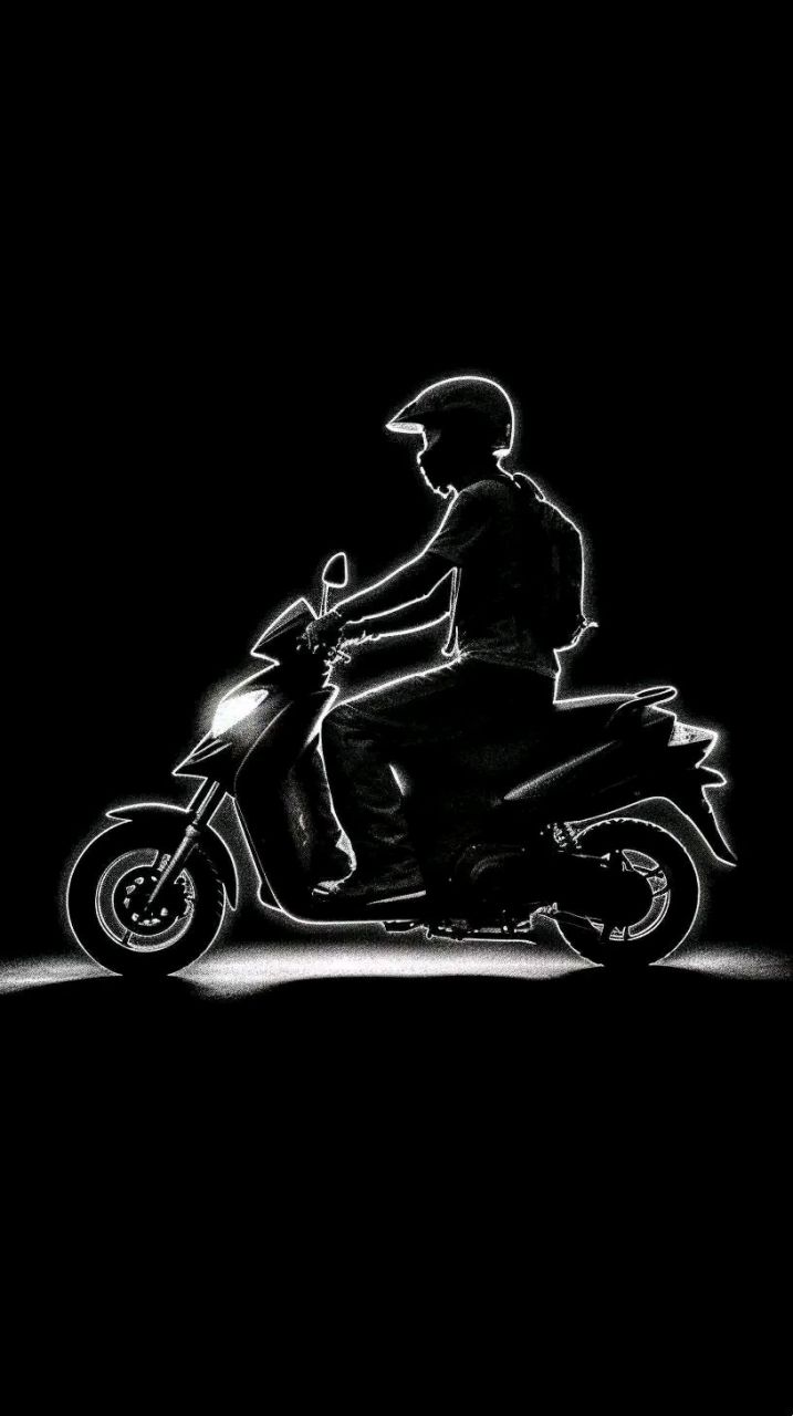 壁纸# #黑色系# 夜,适合静思独处