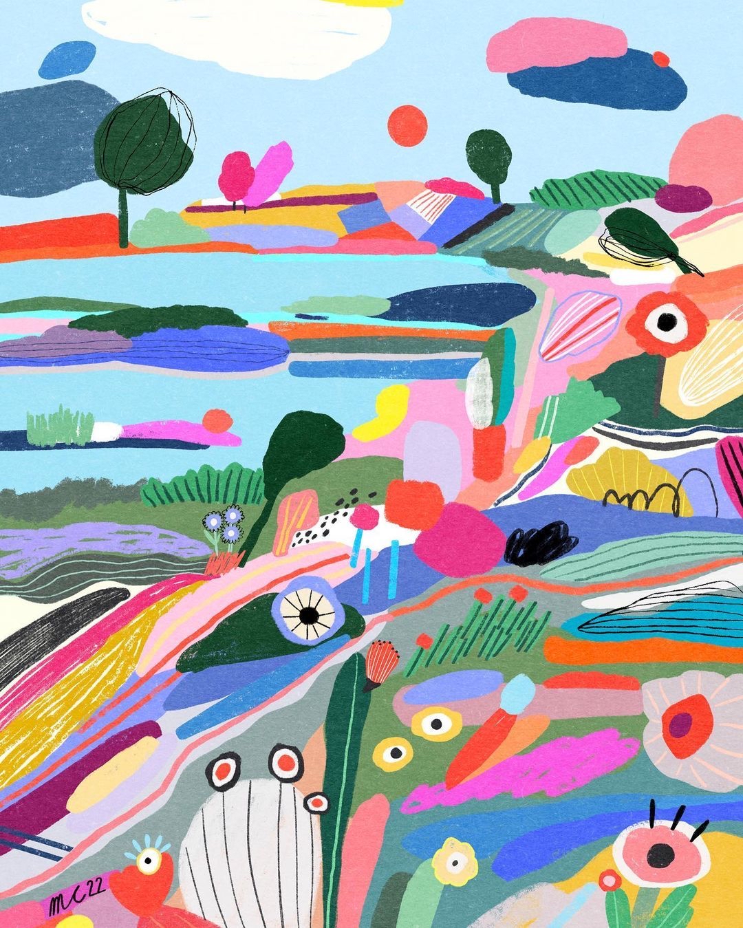 意大利插画师 marina ester castaldo 的作品欣赏