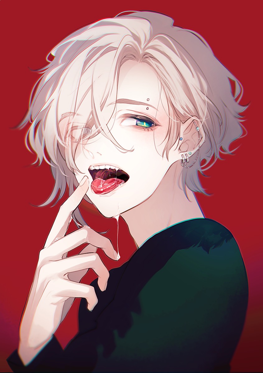 耳饰男子(图源来自p站)