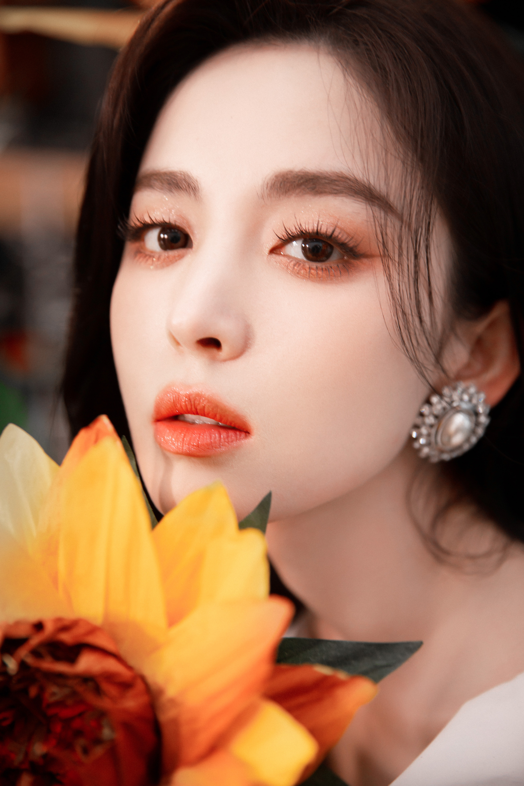 古力娜扎化身花仙子写真