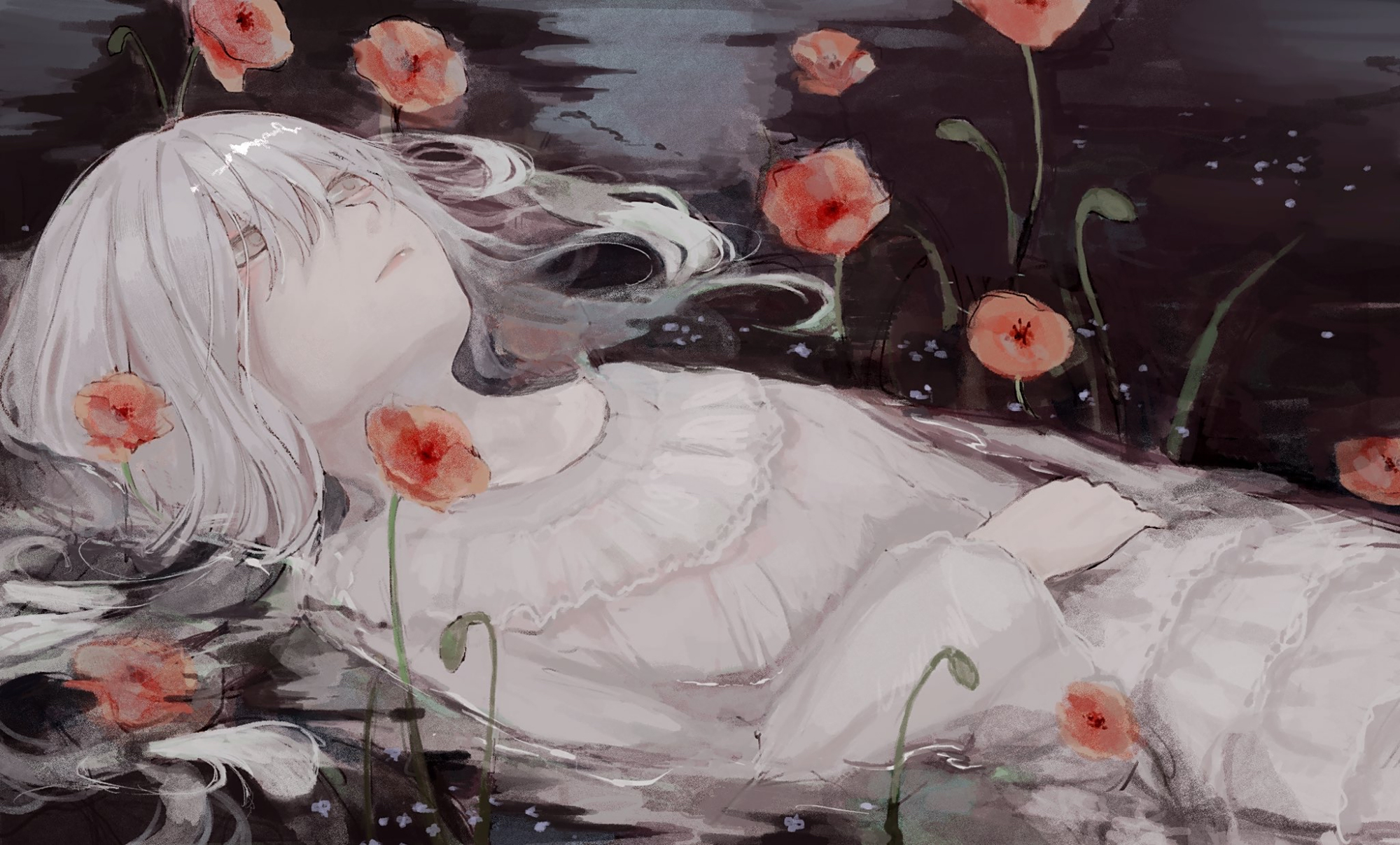 冷艳暗系画师sinaco作品欣赏