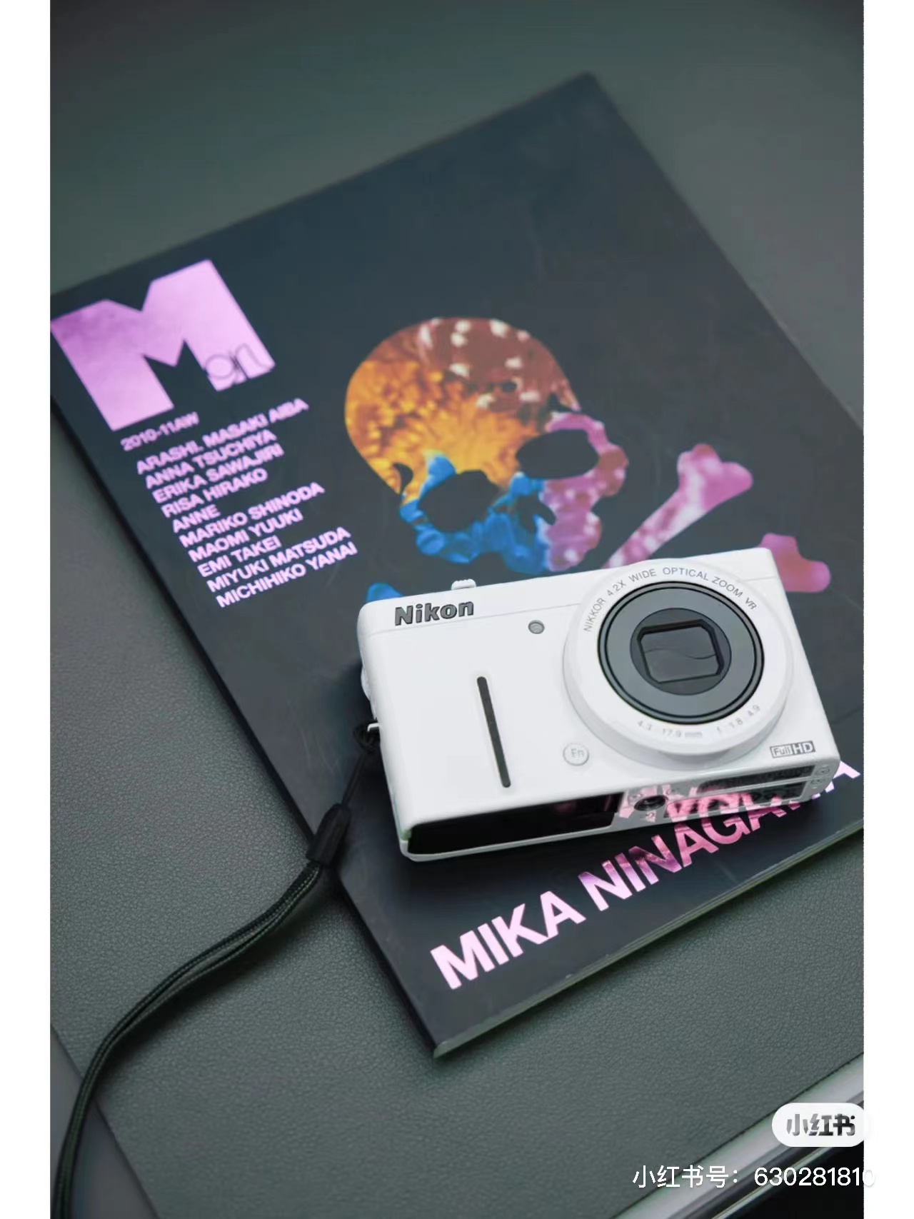 分享尼康p310 奶白豆腐块相机 也太美了吧