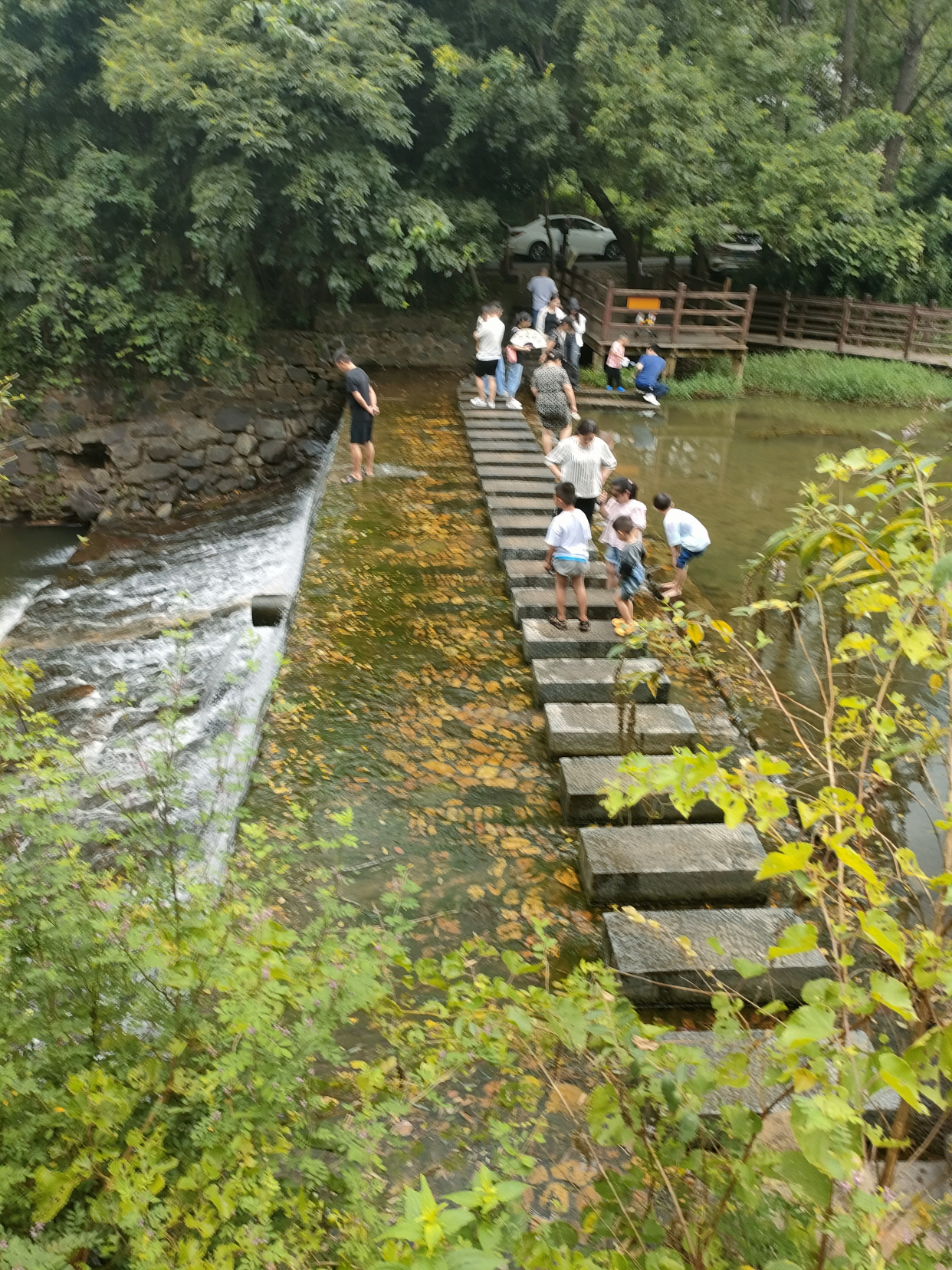 暑期过半,平桥石坝溯溪玩水800字全攻略!