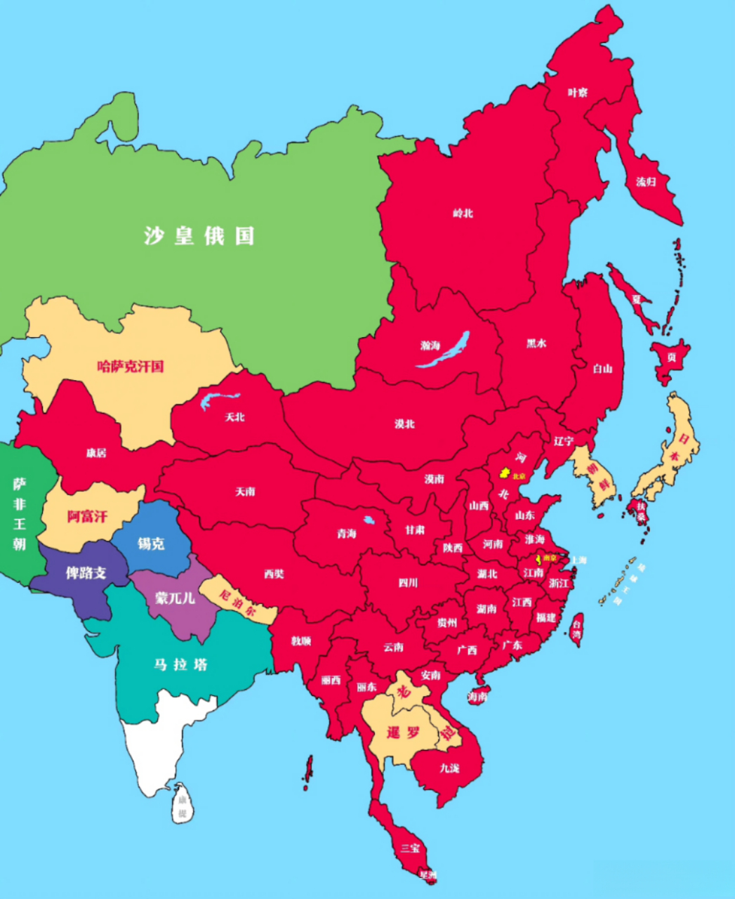 巅峰时期的中国有多颠?沙俄都得绕着走