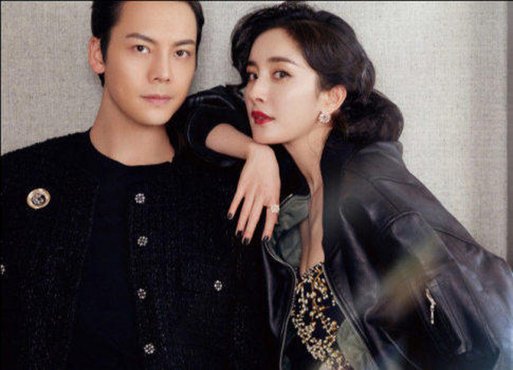 陈伟霆和杨幂在社交媒体上宣布了他们的恋情.